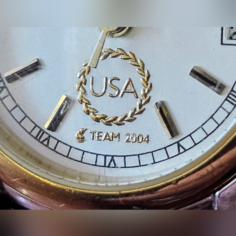 🇺🇸 2004 USA Olympic Hamilton ladies watch. Great collector item. - Picture 7 of 16